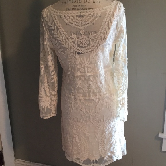 NWT Express Sheet Boho Dress - Picture 4 of 7